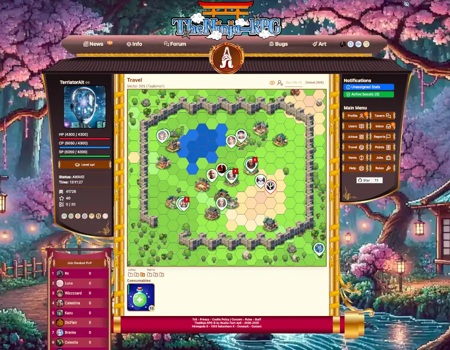 Screenshot from Sector