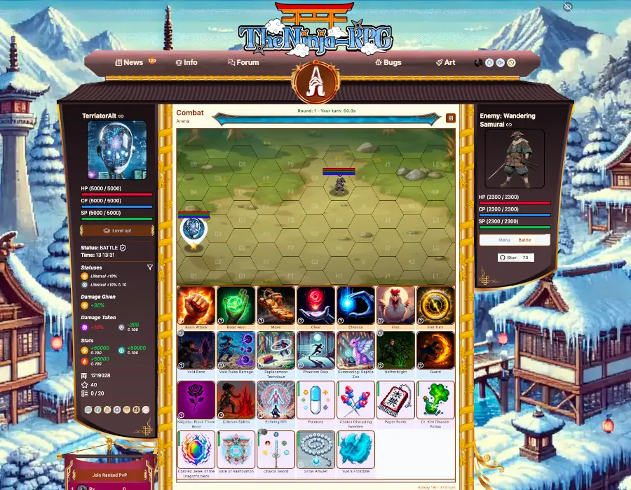 Screenshot from Combat